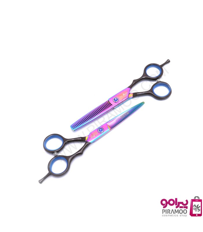 ست قیچی کات و پیتاژ 5.5 اینچ الکساندر مجیک کات هفت رنگ کد: M204N