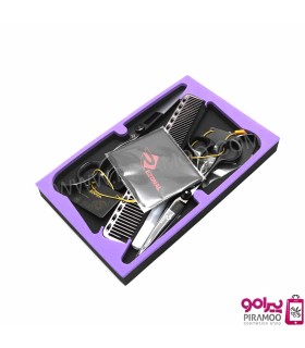 ست قیچی کات و پیتاژ 6 اینچ چپ دست استیل رزونال کد: E-4