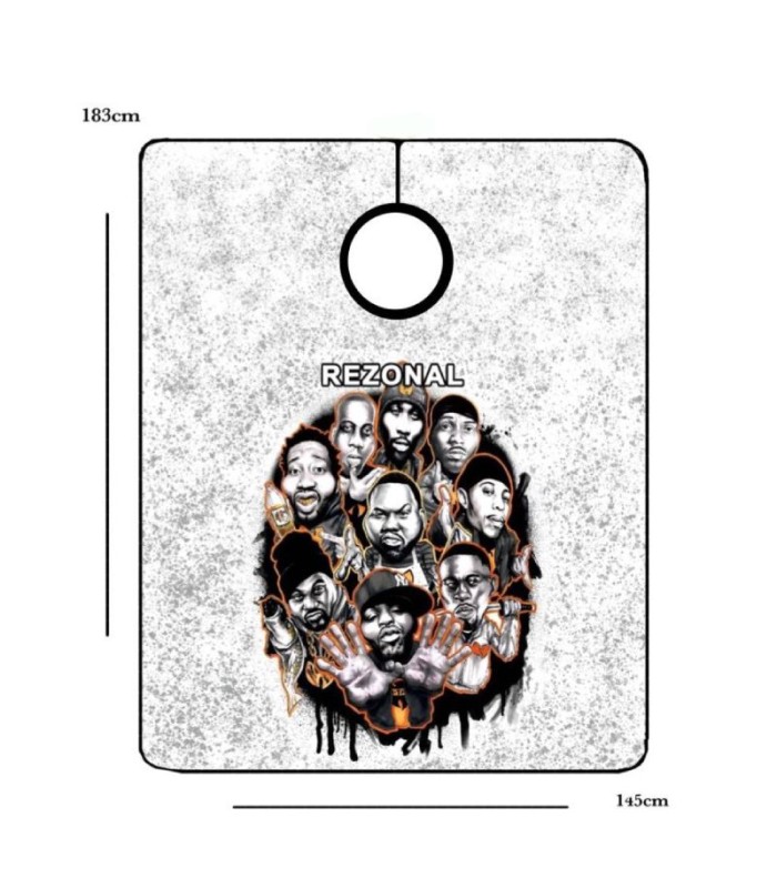 پیش بند آرایشگاهی قواره بزرگ رزونال کد: PR-2792