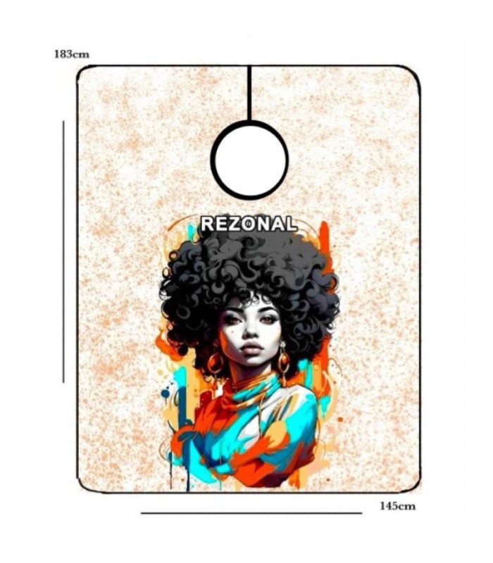 پیش بند آرایشگاهی قواره بزرگ رزونال کد: PR-2793