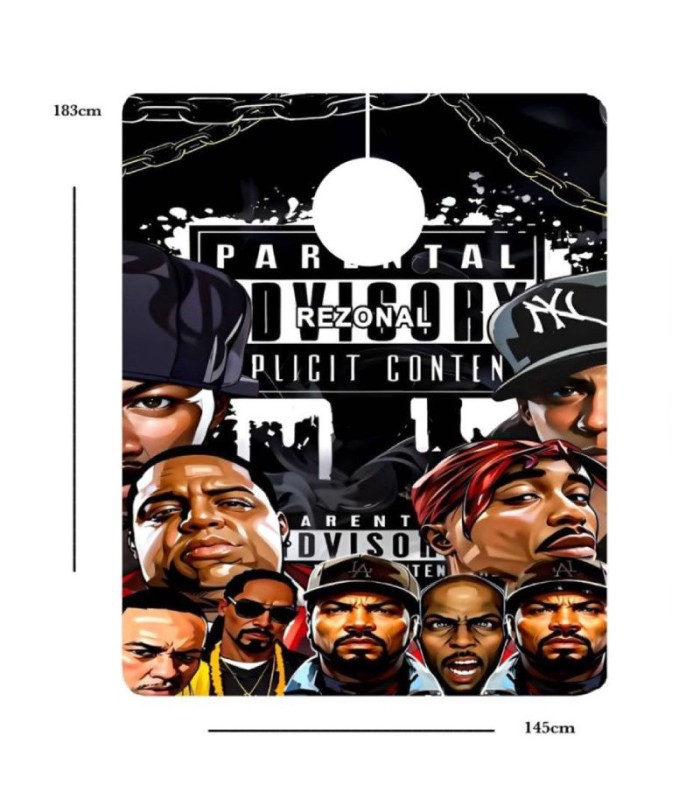 پیش بند آرایشگاهی قواره بزرگ رزونال کد: PR-2794