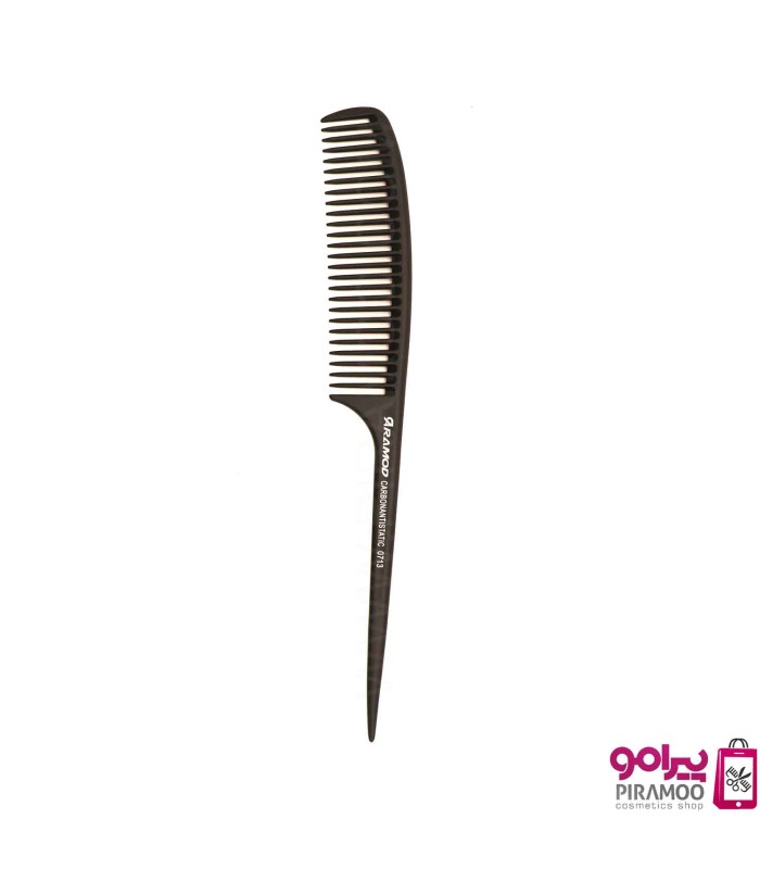 شانه کربن دم باریک مشکی آرامد کد: 0713