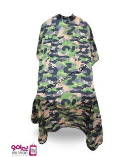 پیش بند آرایشگاهی یقه چرم قواره بزرگ کد: PR-2721