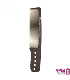 شانه کربن دسته دار مشکی آرامد کد: 0532