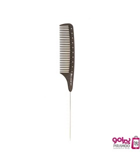 شانه کربن دم فلزی مشکی آرامد کد: 0917