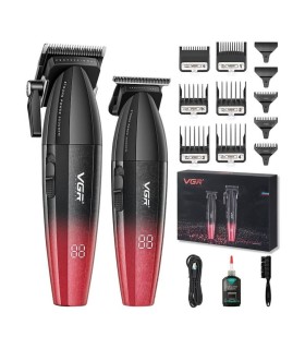 ست ماشین اصلاح خط زن و حجم زن وی جی آر مدل: V-640