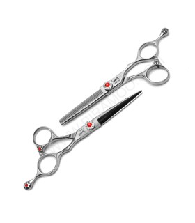 ست قیچی کات و پیتاژ استیل 6 اینچ جگوار کد: PR-2791