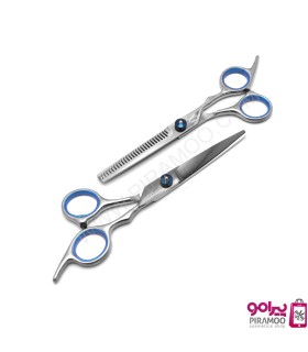 ست قیچی کات و پیتاژ استیل 6 اینچ جگوار کد: PR-2788