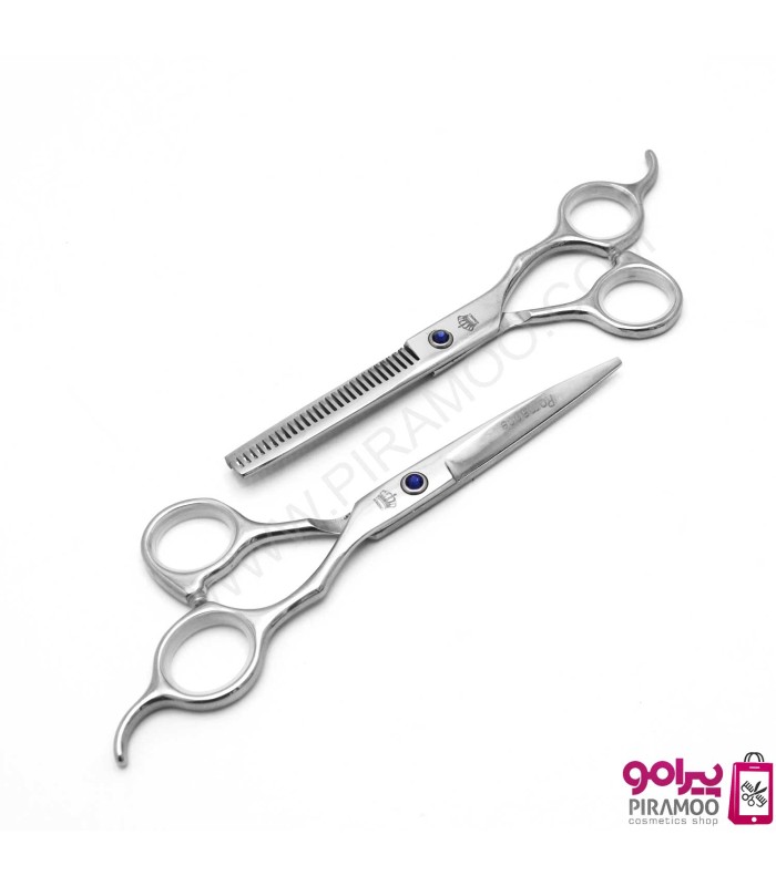 ست قیچی کات و پیتاژ استیل 6 اینچ رومنس کد: PR-2785