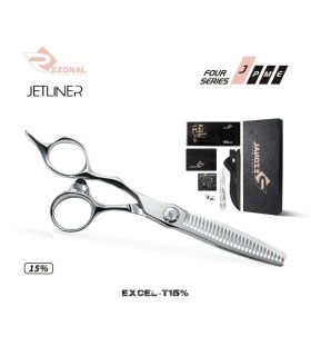 قیچی پیتاژ 6 اینچ چپ دست جت لاینر استیل رزونال مدل: EXCEL-T15%