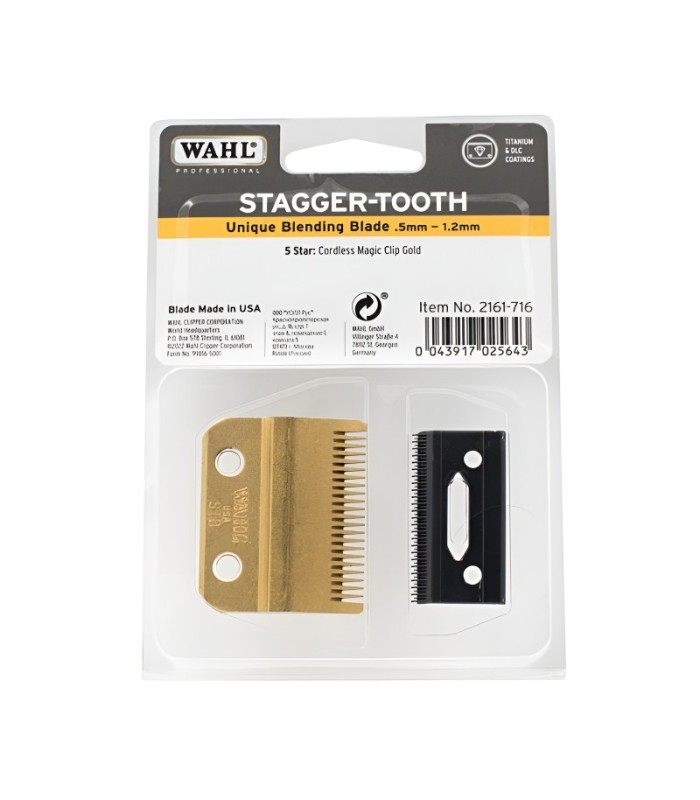 تیغه نامنظم اصلی وال مجیک کلیپ گلد کد: PR-2860