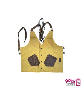 روپوش استادکار جلیقه ای جین آرایشگاهی کد: PR-2889