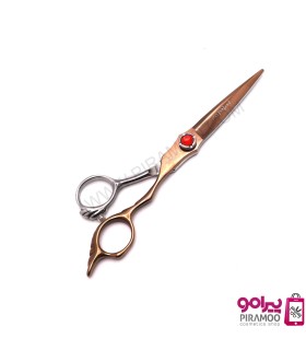قیچی کات 6 اینچ پرفکت کات رزگلد استیل الکساندر کد: M222N