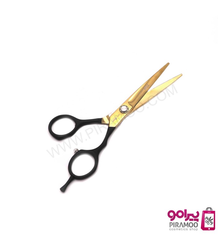 ست قیچی کات و پیتاژ 6 اینچ تاپ استایل مشکی طلایی الکساندر کد: M218N