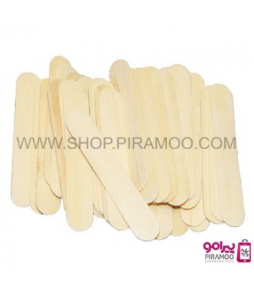 کاردک چوبی یکبار مصرف 100 عددی