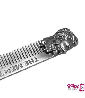 شانه ریش و سبیل فلزی طرح چهره کد: PR-2954