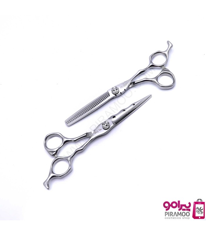 ست قیچی کات و پیتاژ 6 اینچ استیل تکنو استایل الکساندر کد: M216