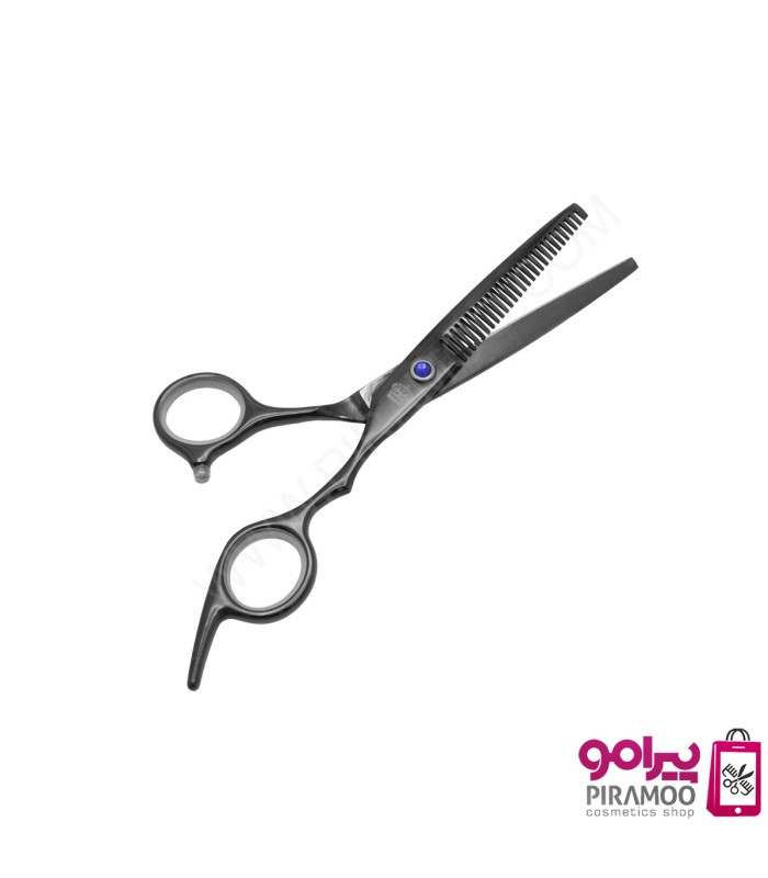 قیچی پیتاژ استیل 5.5 اینچ مشکی رومنس مدل: M602-630C