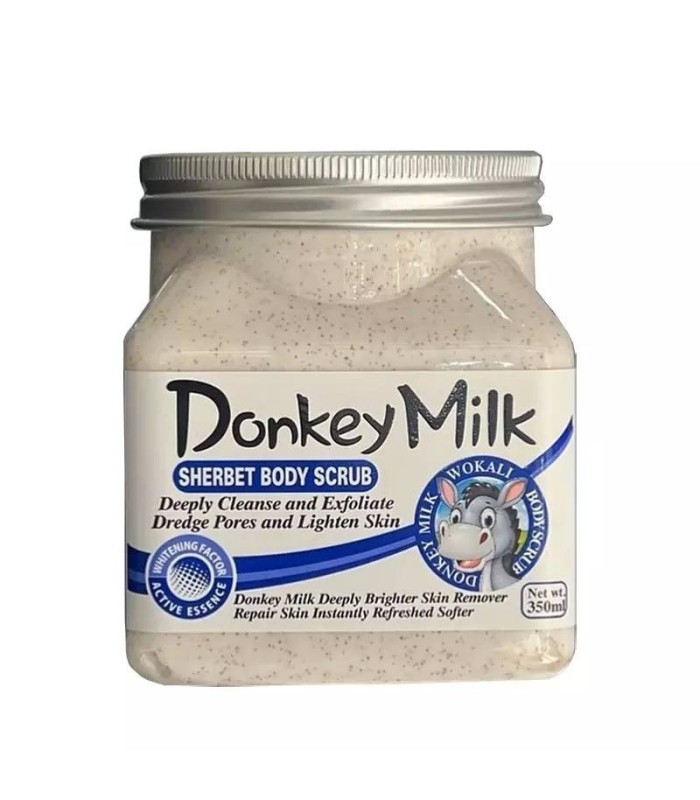 اسکراب شیر الاغ صورت و بدن وکالی کد: PR-2380