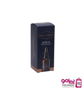 روغن تقویت و پر پشت کننده ریش و سبیل کینگ سی ژیلت کد: PR-349