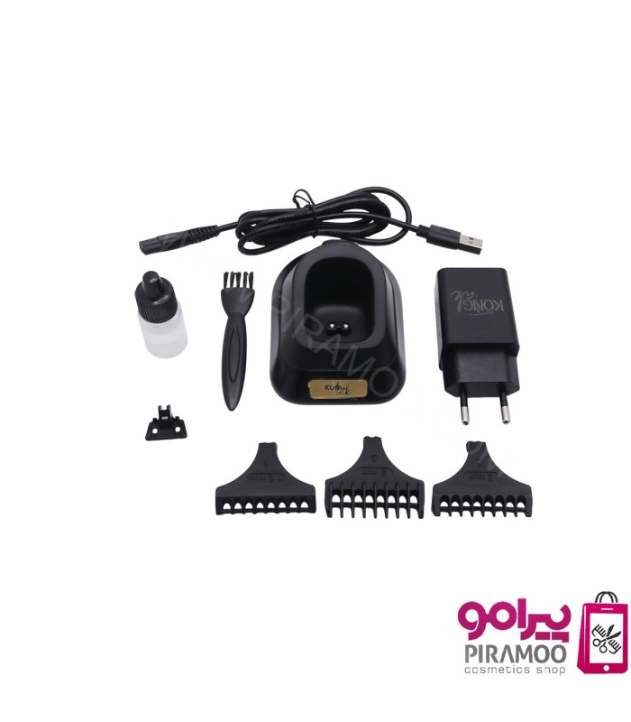 ماشین اصلاح سر و صورت خط زن تریمو کنگ تک کد: PR-3034