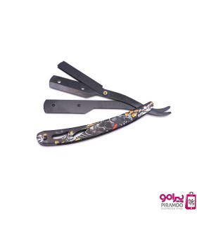 دسته تیغ سه تیکه فلزی فانتزی کد: PR-666