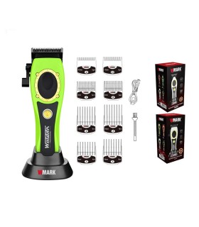 ماشین اصلاح حجم زن سر و صورت سبز مشکی دبلیو مارک مدل: NG-7030