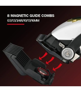 ماشین اصلاح حجم زن سر و صورت سبز مشکی دبلیو مارک مدل: NG-7030