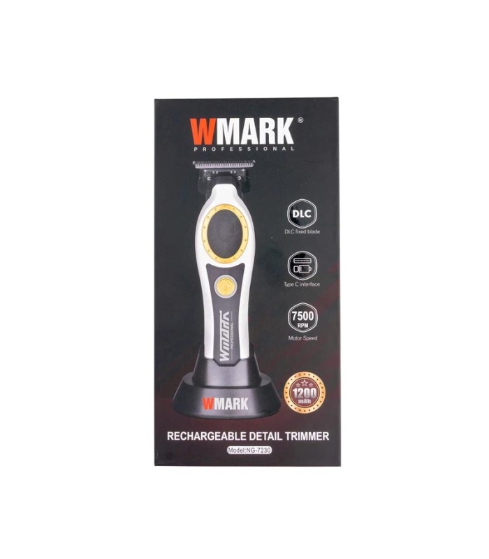 ماشین اصلاح خط زن سر و صورت قرمز مشکی دبلیو مارک مدل: NG-7230