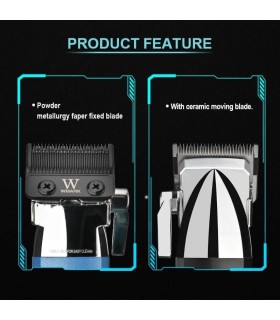 ماشین اصلاح حجم زن سر و صورت مشکی دبلیو مارک مدل: NG-2039