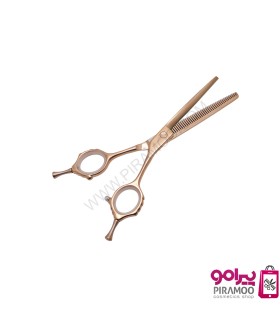 ست قیچی کات و پیتاژ 6 اینچ دو دست رزگلد رامد کد: PR-191