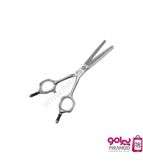 ست قیچی کات و پیتاژ 5.5 اینچ دو دست استیل رامد کد: PR-1128