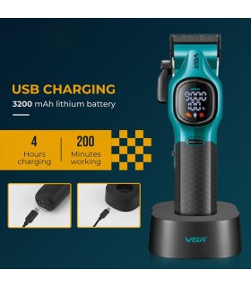 ماشین اصلاح سر و صورت حجم زن وی جی آر مدل: V-886C