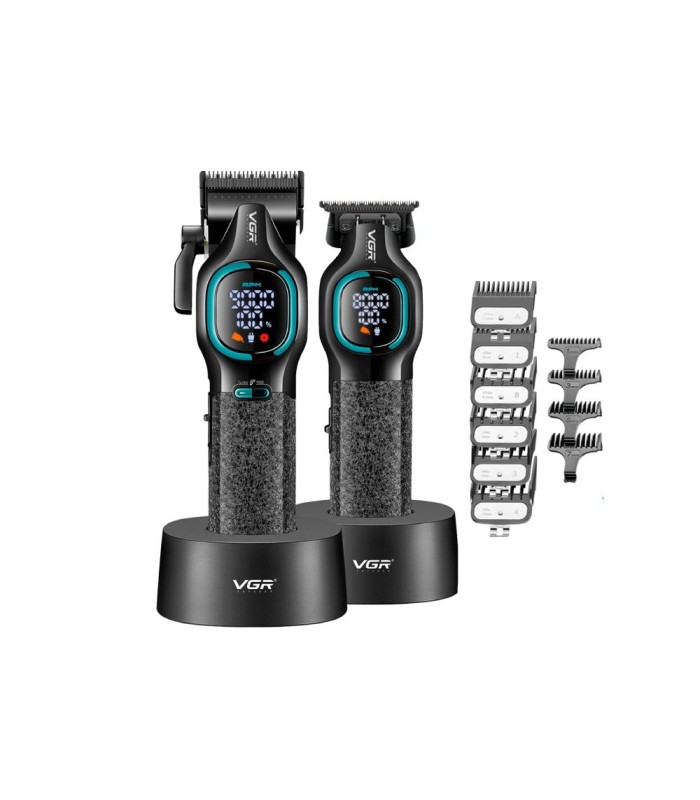 ست ماشین اصلاح خط زن و حجم زن وی جی آر مدل: V-886 S2