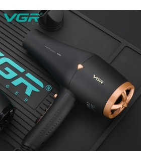 سشوار حرفه ای 2200-2600 وات مشکی وی جی آر مدل: V-462