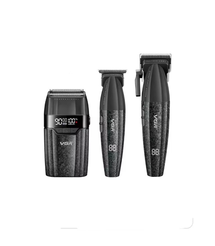 ست ماشین اصلاح حجم زن و خط زن و شیور وی جی آر مدل: V-640 S3