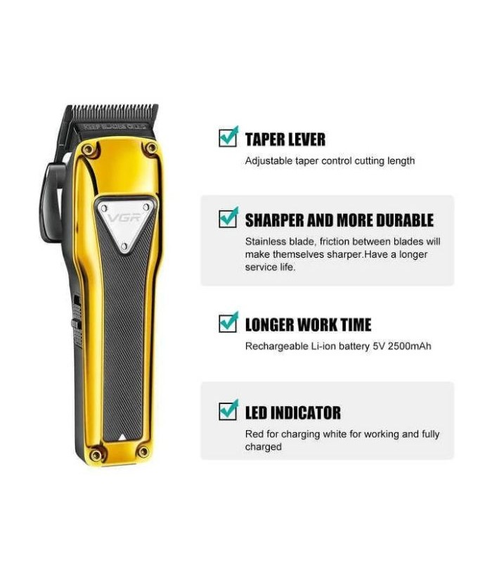 ماشین اصلاح سر و صورت حجم زن وی جی آر مدل: V-135