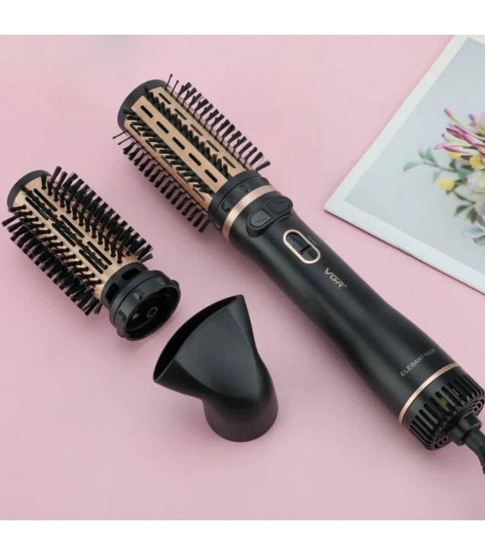 سشوار برس دار چرخشی 1000-800 وات وی جی آر مدل: V-496