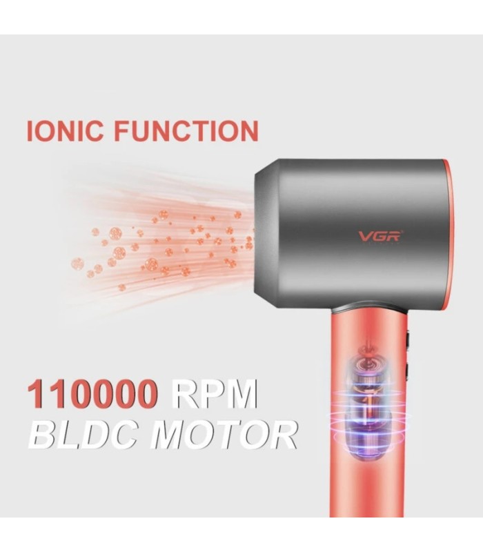 سشوار حرفه ای 1400 وات وی جی آر مدل: V-440