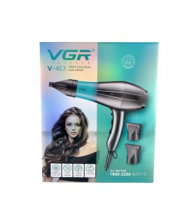 سشوار حرفه ای 1800-2200 وات وی جی آر مدل: V-463