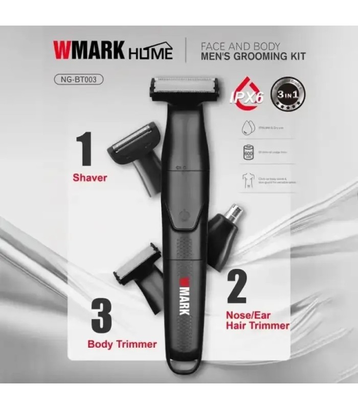 ماشین اصلاح صورت و بدن صفر زن دبلیو مارک مدل: NG-BT003