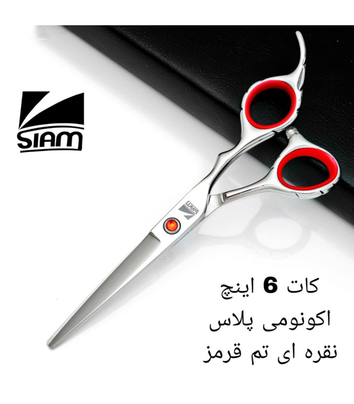 قیچی کات اکونومی پلاس نقره ای 6 اینچ صیام ( فینی ) کد: PR-2249