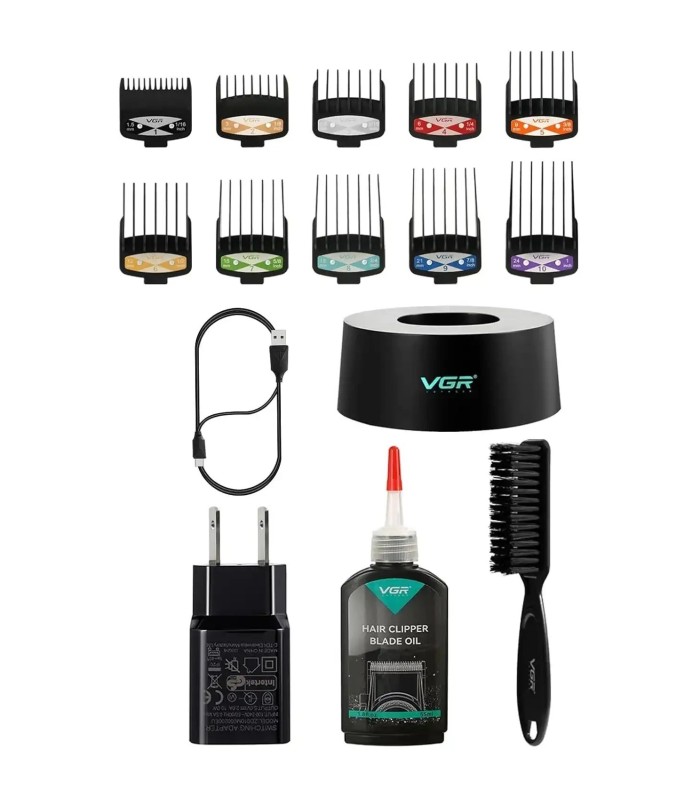 ماشین اصلاح سر و صورت حجم زن طلایی وی جی آر مدل VGR V-001