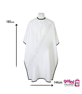 پیش بند یقه سیلیکونی سفید قواره بزرگ کد: PR-910