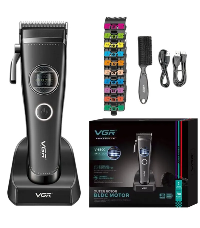 ماشین اصلاح سر و صورت حجم زن وی جی آر مدل: V-880C