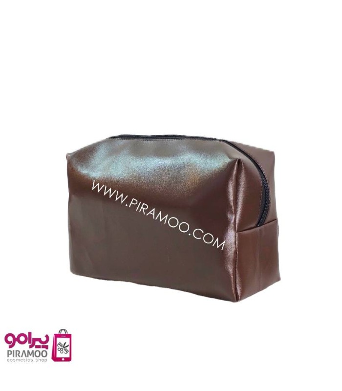 کیف ابزار آرایشگاهی چرمی ساده کد: PR-845