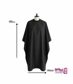 پیش بند یقه سیلیکونی مشکی قواره بزرگ کد: PR-827