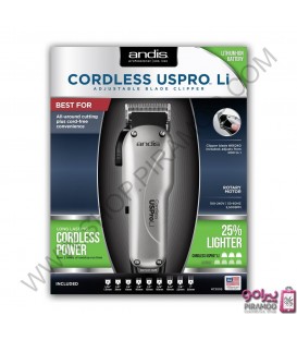 ماشین اصلاح سر و صورت اندیس مدل آسپرو لی 73010 Andis Cordless USPro Li