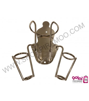 استند دیواری نگهدارنده وسایل آرایشگری استیل