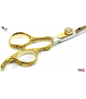 قیچی کات طلایی کنده کاری شده 5.5اینچ رزونال مدل REZONAL RL-230